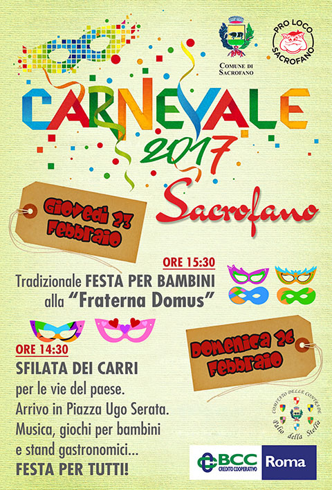 Locandina Carnevale 2017